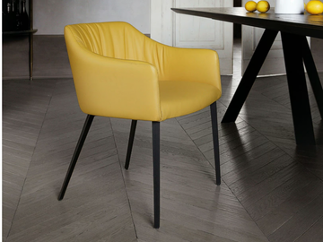 ASANA - Upholstered chair with armrests by Ronda Design - view 2